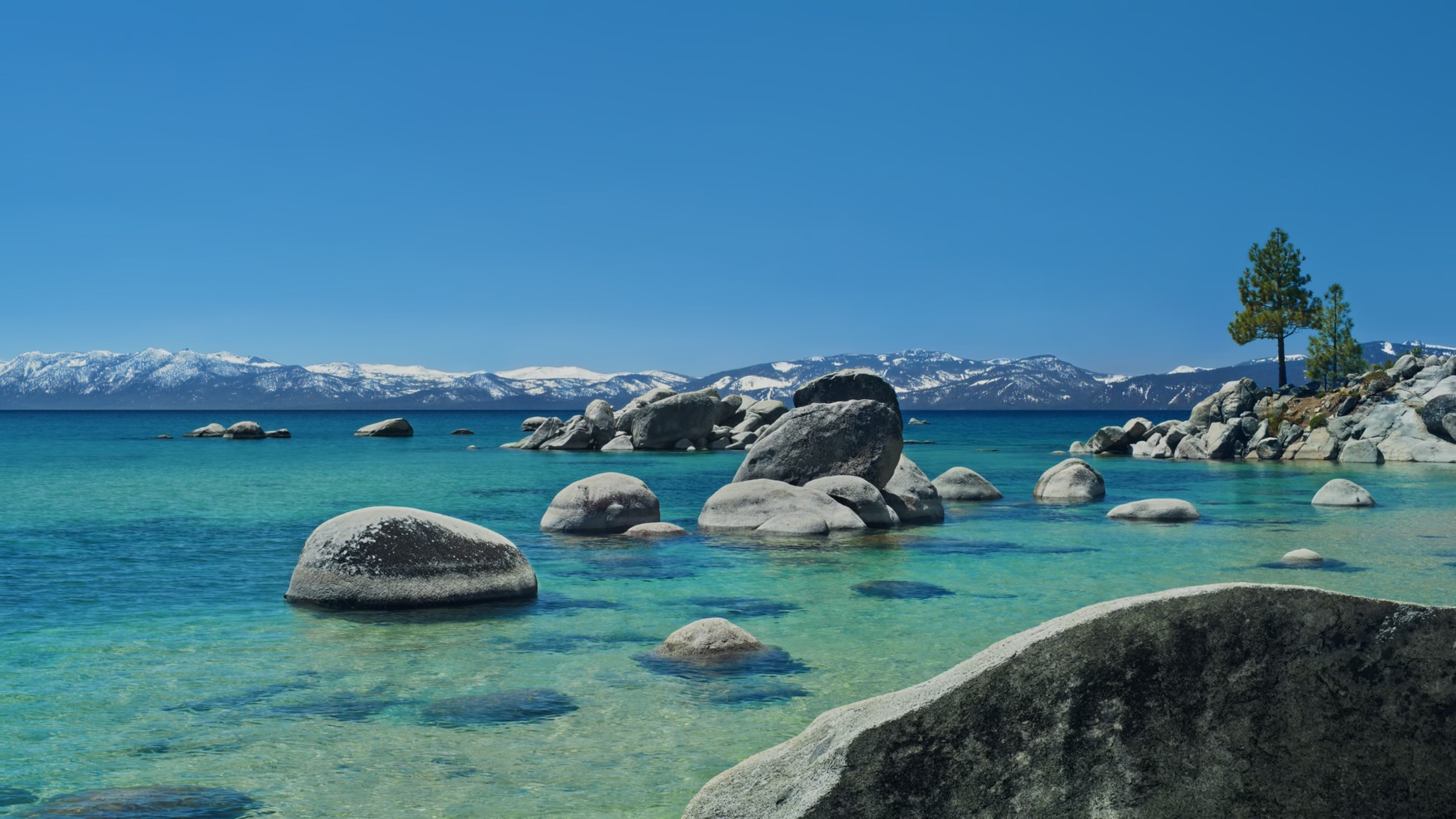 Lake Tahoe in daylight